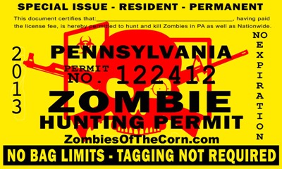 Zombie Hunt Permit